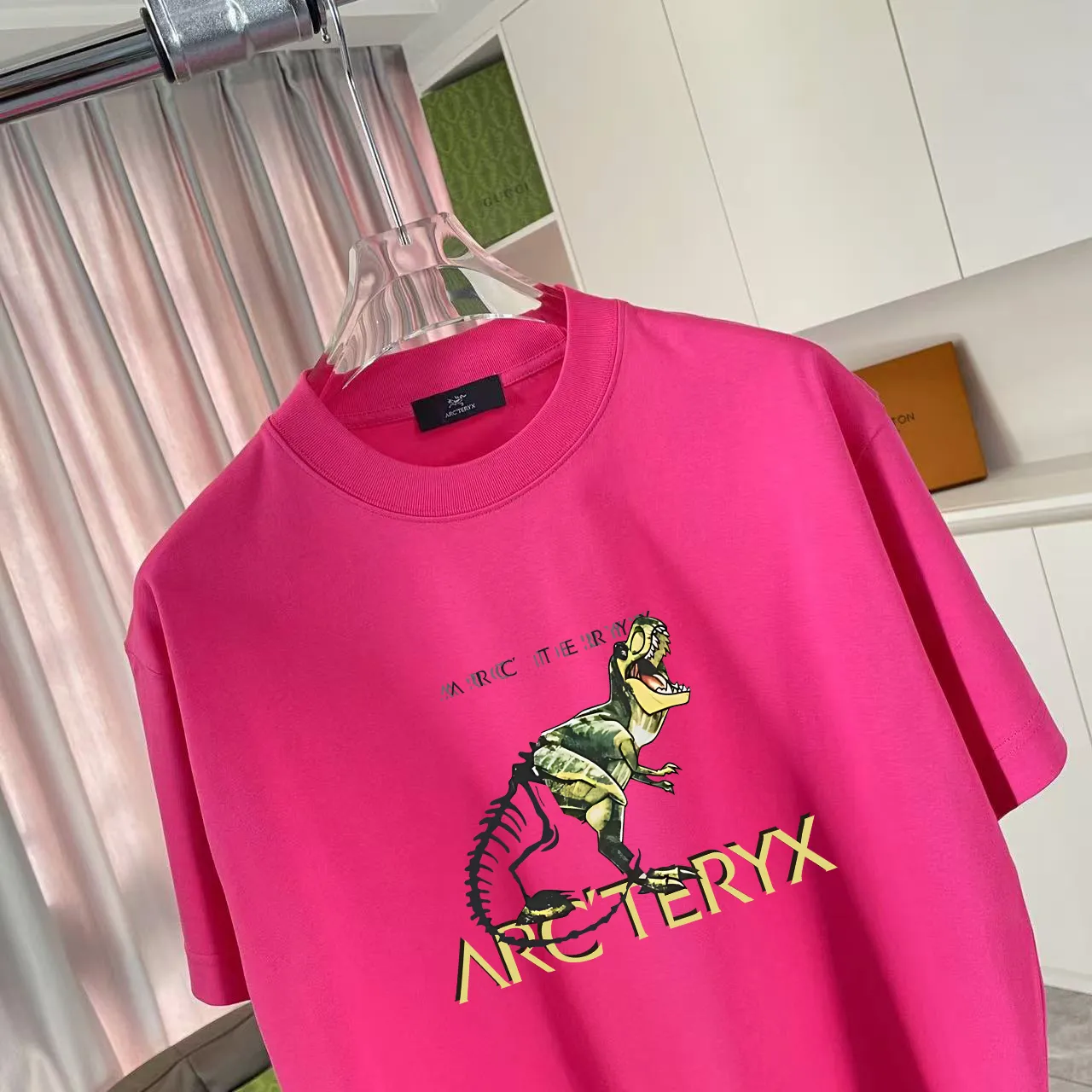 ARC'TERYX* 2025 New Arrival logo t g Same Style Size：S M L XL XXL ：Black White Red Gray